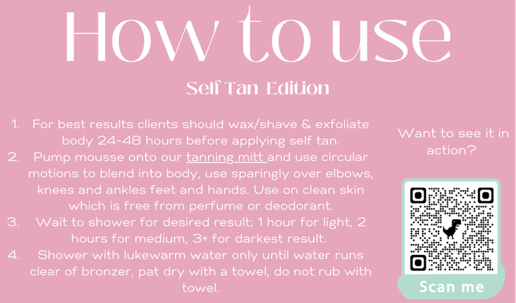 Violet Base Tan (New & improved formula)