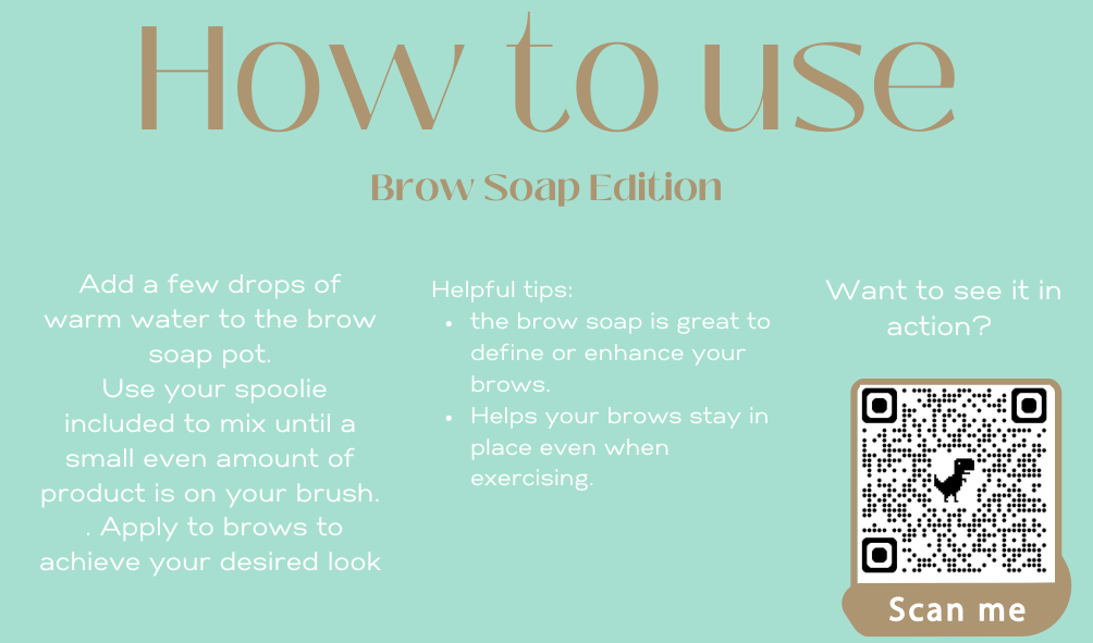 The Brow soap