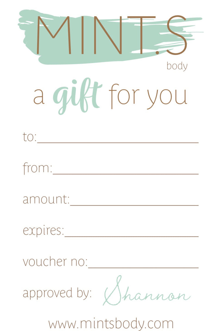 Gifts Vouchers