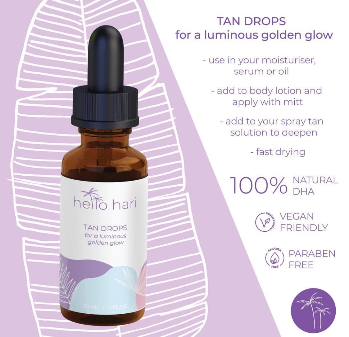 Face & Body Tanning Drops